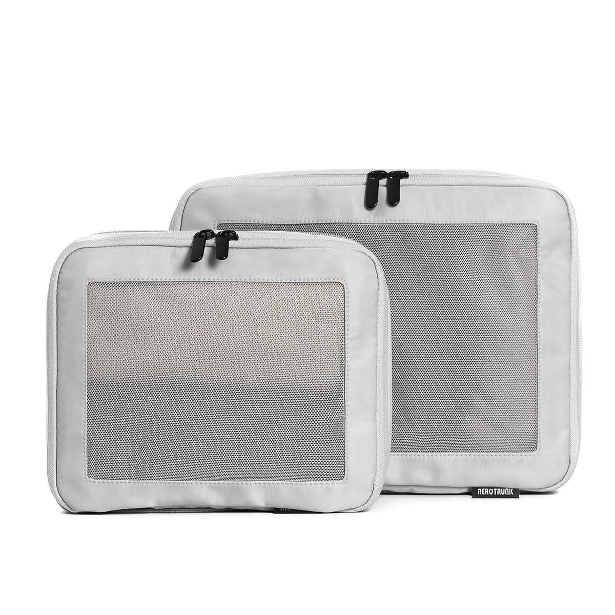 Double Zipper Compression Packing Cubes for Travel