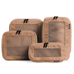 Double Zipper Compression Packing Cubes for Travel