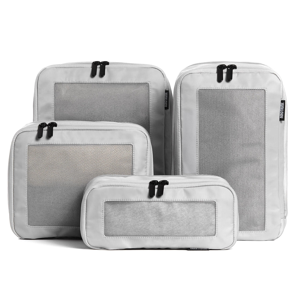 Double Zipper Compression Packing Cubes for Travel