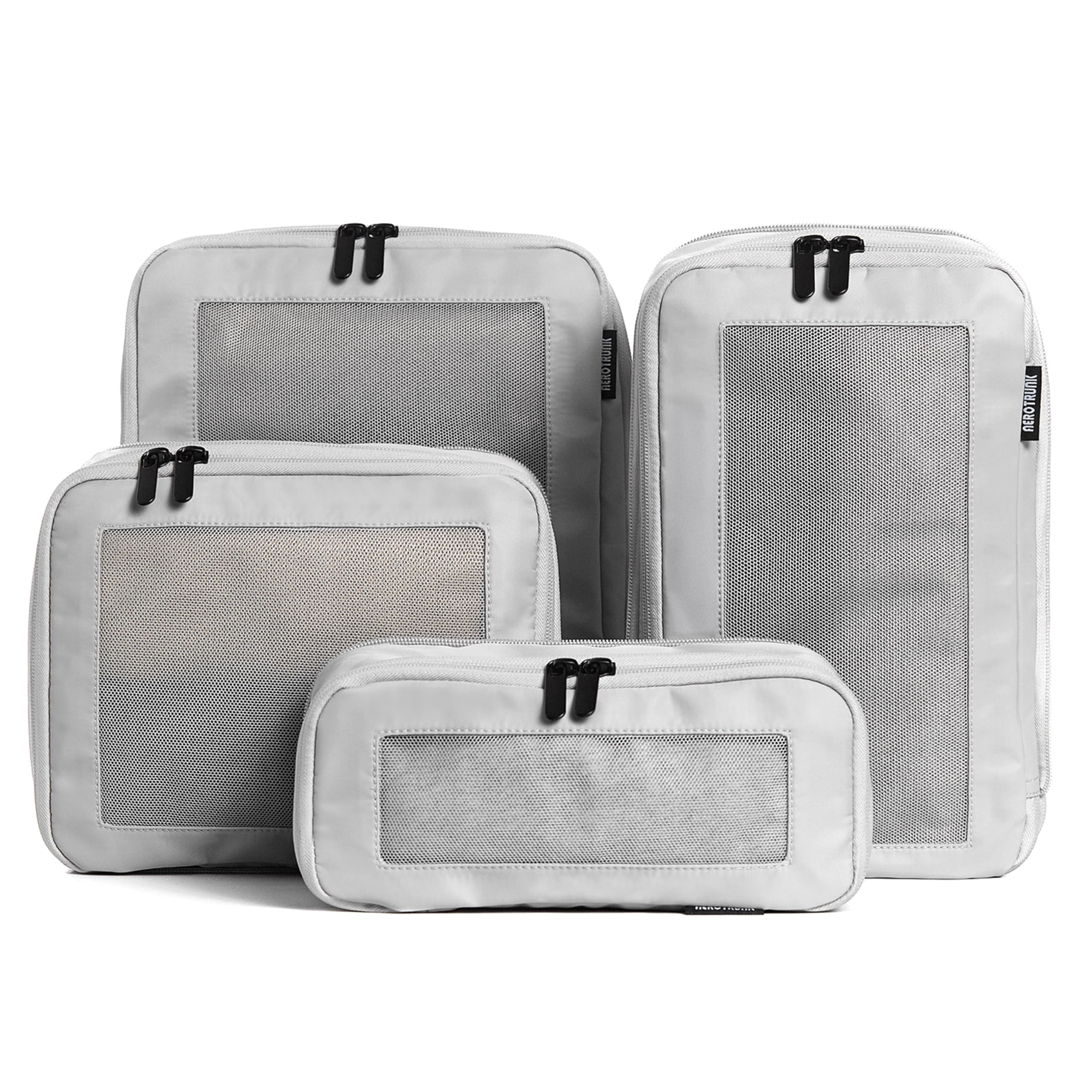 Double Zipper Compression Packing Cubes for Travel