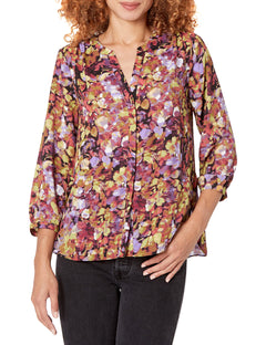 Womens Sleeveless Pintuck Top
